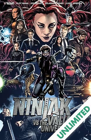 Ninjak Vs. the Valiant Universe #1
